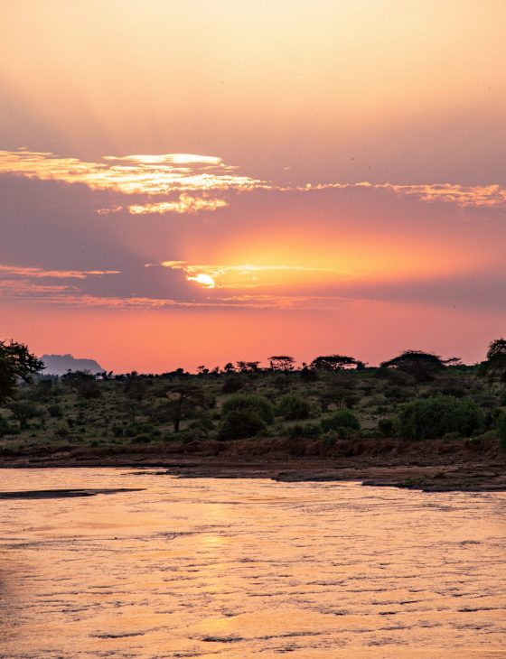 the ewaso river in samburu national reserve the ewaso river in samburu national reserve